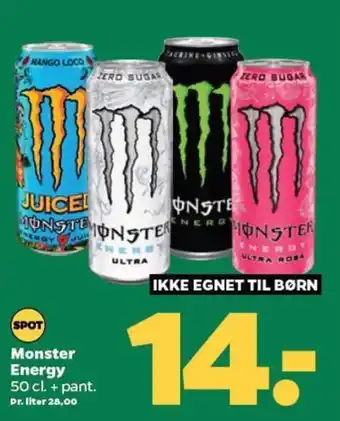 Netto Monster Energy tilbud