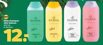 Netto Elida shampoo eller balsam tilbud