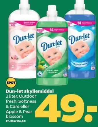 Dun-let skyllemiddel