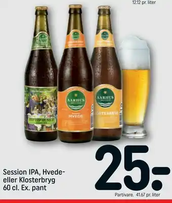 REMA 1000 Session IPA, Hvede eller Klosterbryg tilbud