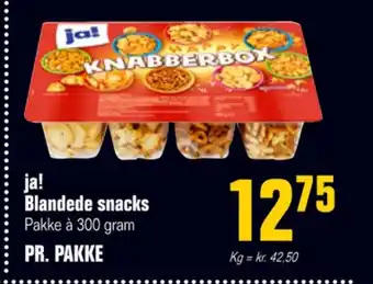Otto Duborg Ja! snacks tilbud