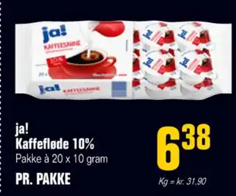 Poetzsch Padborg Ja! kaffefløde tilbud
