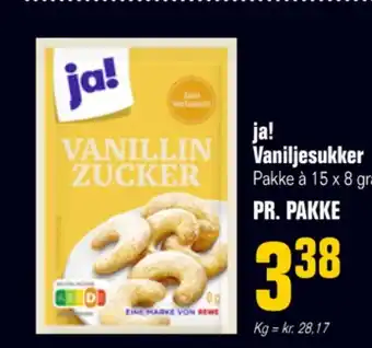 Poetzsch Padborg Ja! vaniljesukker tilbud