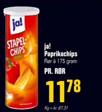 Otto Duborg Ja! chips tilbud