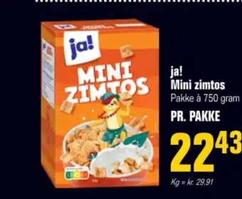 Otto Duborg Mini zimtos morgenmadsprodukt tilbud