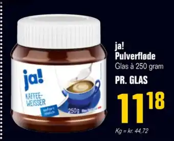 Otto Duborg Ja! kaffefløde tilbud