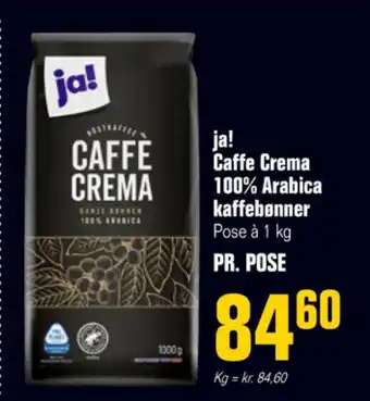 Otto Duborg Caffe crema kaffebønner tilbud