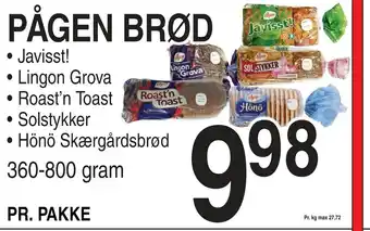 ABC Lavpris Pågen brød tilbud