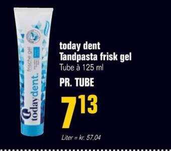 Otto Duborg Today tandpasta tilbud
