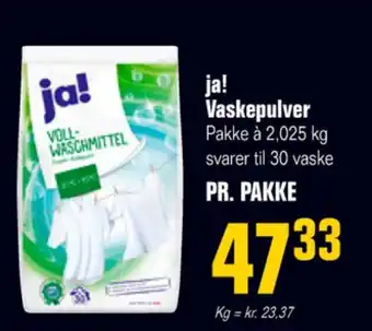 Poetzsch Padborg Ja! vaskepulver tilbud