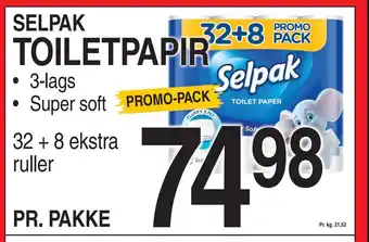 ABC Lavpris Toiletpapir tilbud