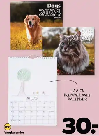 Netto Vægkalender tilbud