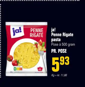 Poetzsch Padborg Ja! penne rigate pasta tilbud