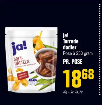 Poetzsch Padborg Ja! tørrede dadler tilbud