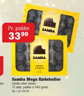 Poetzsch Padborg Samba mega flødeboller tilbud