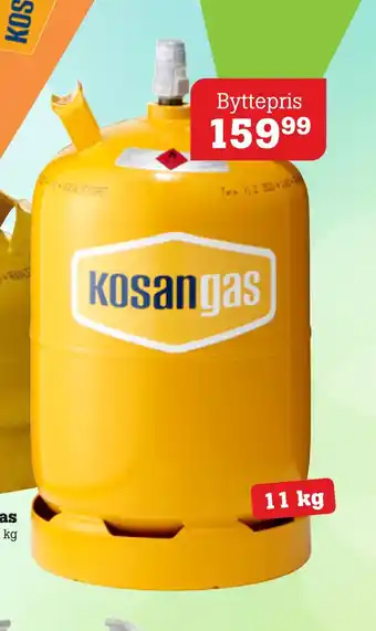 Poetzsch Padborg Kosan flaskegas tilbud
