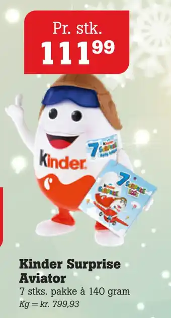 Poetzsch Padborg Kinder surprise aviator tilbud