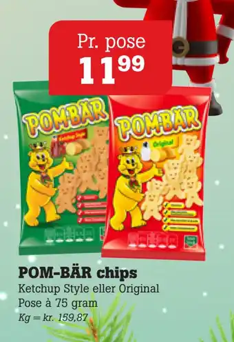 Poetzsch Padborg Pom-bär chips tilbud