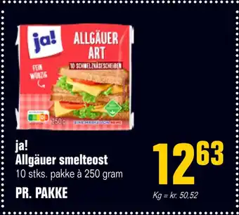 Ja! allgäuer smelteost