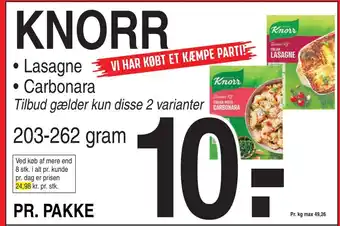 ABC Lavpris Knorr tilbud