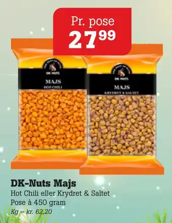 Poetzsch Padborg Dk-nuts majs tilbud