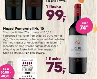 Mazzei fonterutoli nr. 10