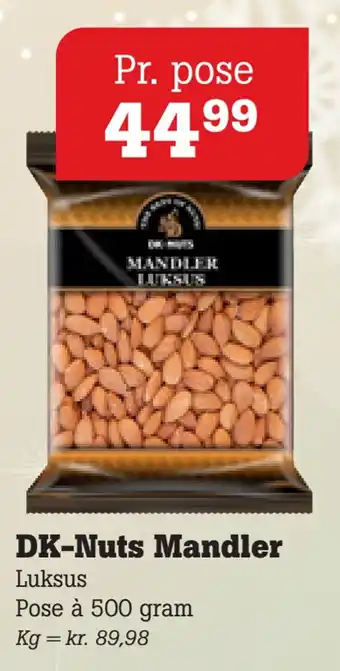 Poetzsch Padborg Dk-nuts mandler tilbud