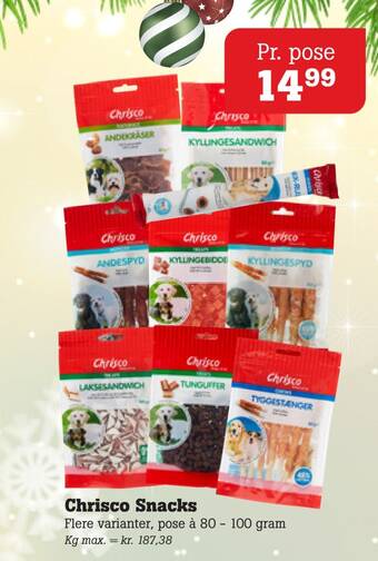 Poetzsch Padborg Chrisco snacks tilbud