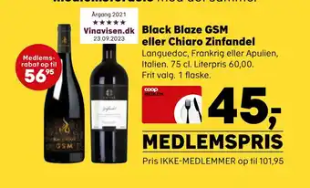 Black blaze gsm eller chiaro zinfandel