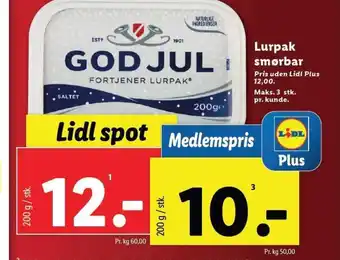 Lurpak smørbar