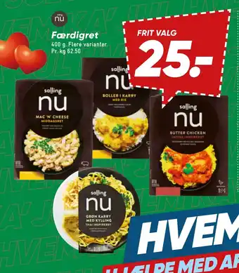 Bilka Færdigret tilbud