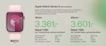 Apple watch series 9 (41mm/45mm)