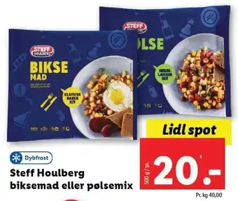 Lidl Steff Houlberg biksemad eller pølsemix tilbud