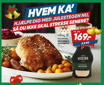 Oscar fritgående pekingand