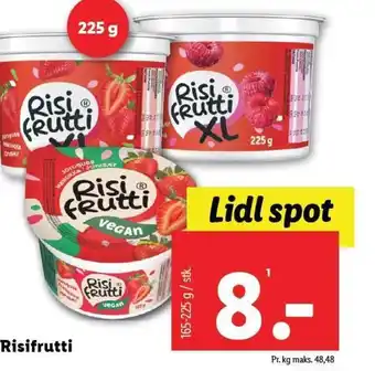 Lidl Risifrutti tilbud