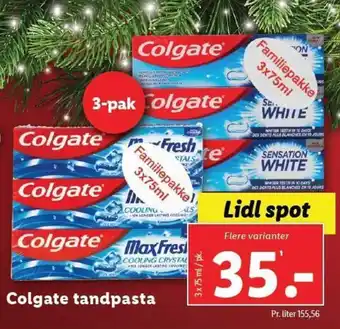 Colgate tandpasta