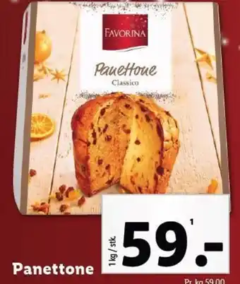Lidl Panettone tilbud
