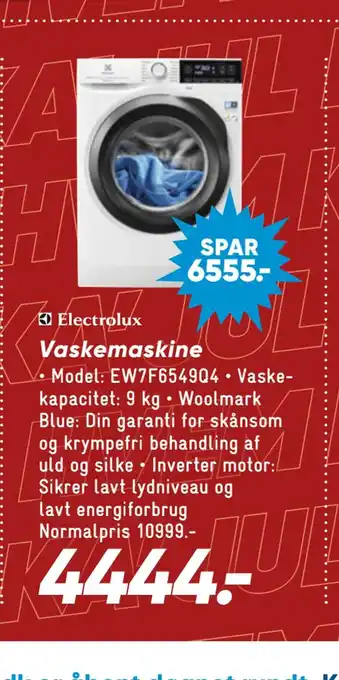Bilka Vaskemaskine tilbud