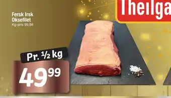 Fakta Tyskland Fersk irsk oksefilet tilbud