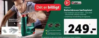 PARKSIDEⓇ Batteridreven hæftepistol