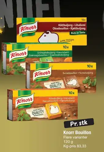 Fakta Tyskland Knorr bouillon tilbud