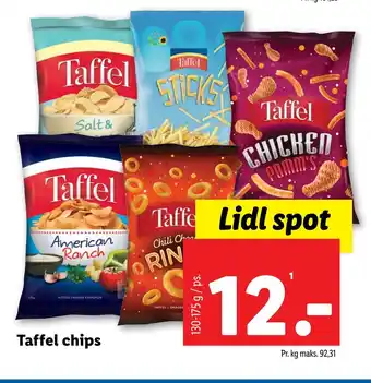 Lidl Taffel chips tilbud