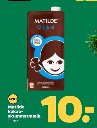 Netto Matilde kakaoskummetmælk tilbud