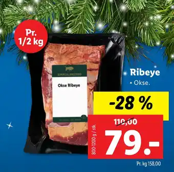 Lidl Ribeye tilbud