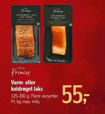 Føtex Varm- eller koldrøget laks tilbud