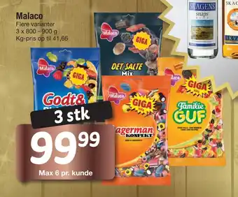 Fakta Tyskland Malaco tilbud