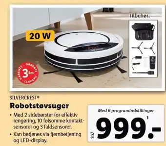 Lidl SILVERCRESTⓇ Robotstøvsuger tilbud