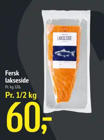Føtex Fersk lakseside tilbud