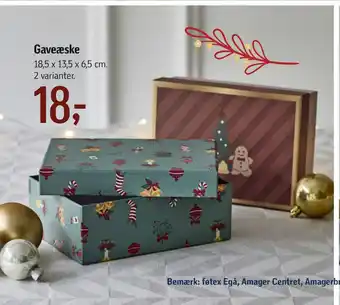 Føtex Gaveæske tilbud