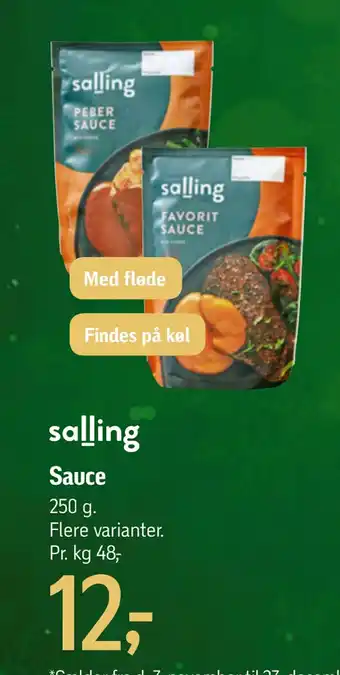 Føtex Sauce tilbud